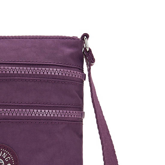 Kipling Alvar Extra Small Mini Tassen Paars | BE 1309GS